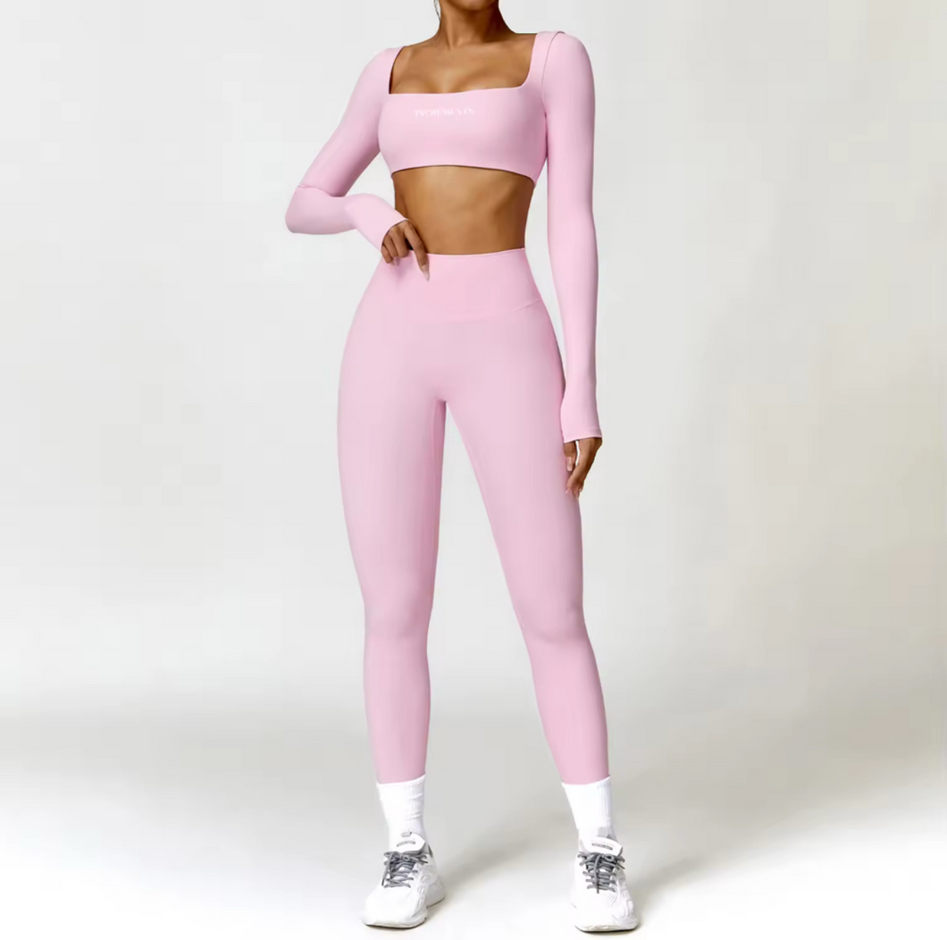 Flow Cropped Long Sleeve