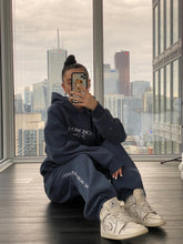 Load image into Gallery viewer, FC02 Navy Blue Hoodie
